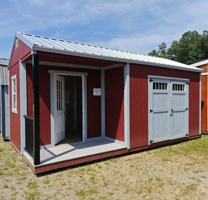 12x20 Side Porch Cabin (39377)