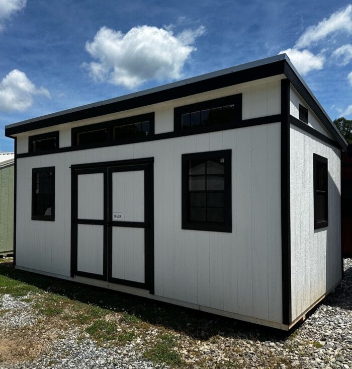 10x20 Modern Shed (47602)
