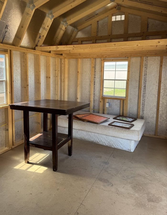 USED 10x16 Side Lofted Barn Shed (50305) - Image 2