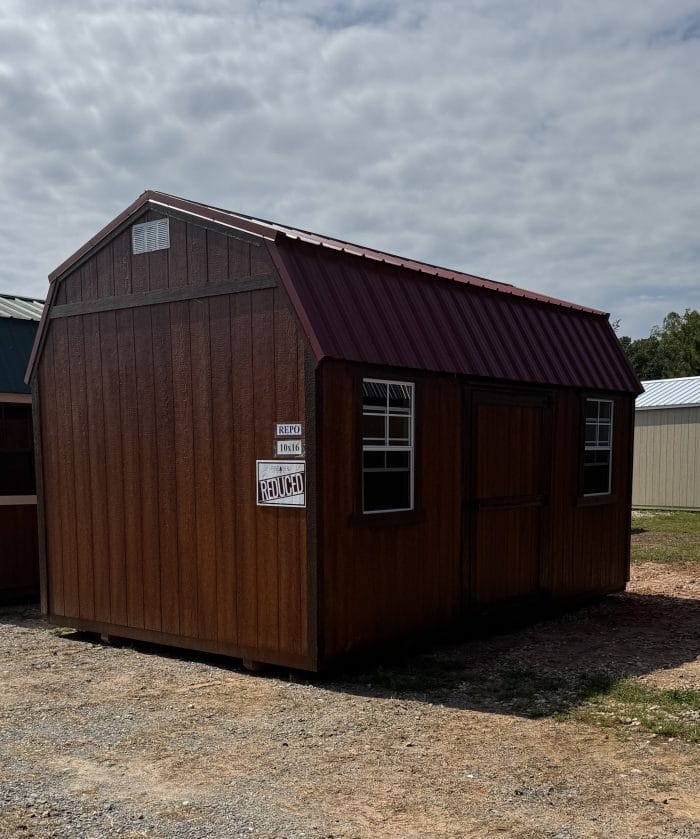 USED 10x16 Side Lofted Barn Shed (50305)