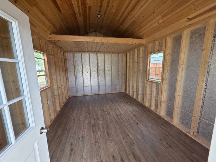USED 12x20 Lofted Barn Cabin (51197) - Image 2