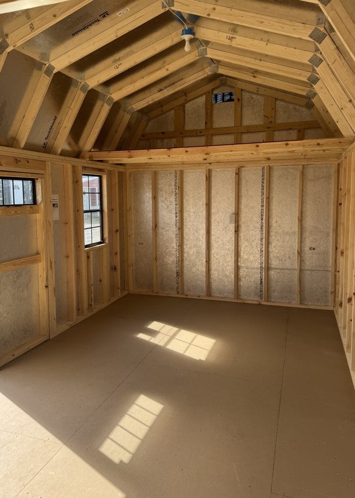10x20 Side Lofted Barn Shed (55743) - Image 2