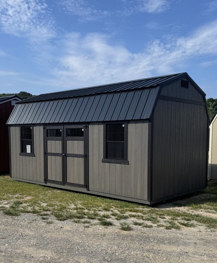 10x20 Side Lofted Barn Shed (55743)