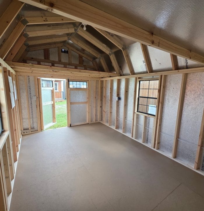 10x16 Lofted Barn Shed (56240) - Image 2