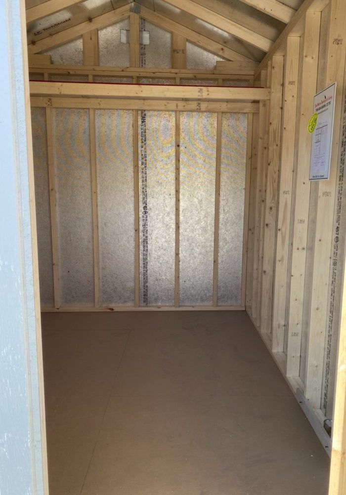 8x10 A-Frame Shed (56349) - Image 2