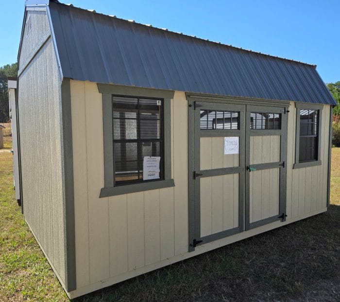 10x16 Side Lofted Barn Shed (56668)
