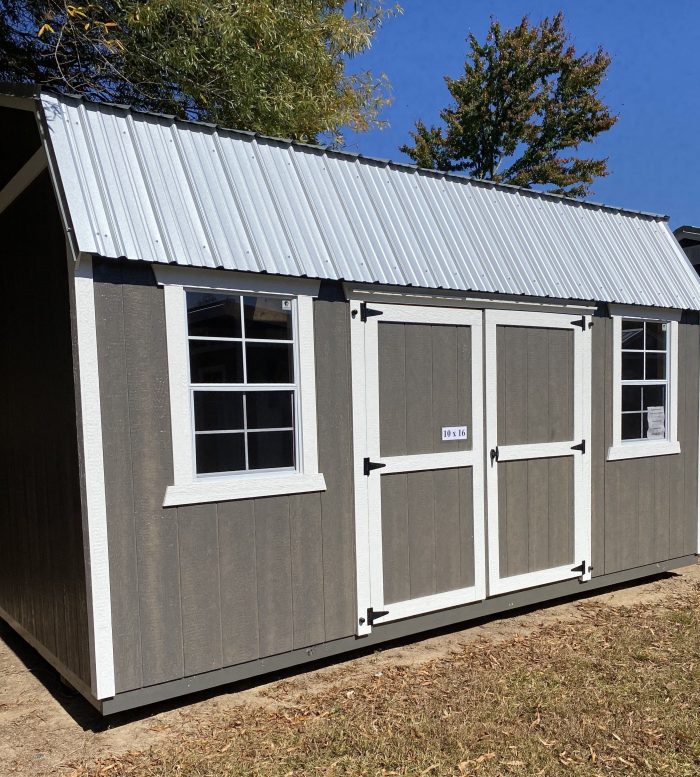 10x16 Side Lofted Barn Shed (56872)