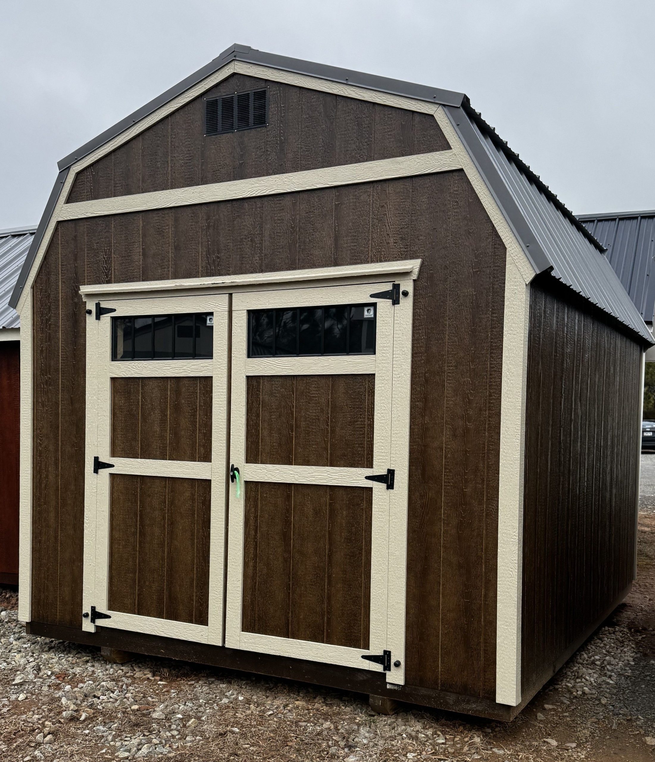 10×12 Lofted Barn Shed (57297)