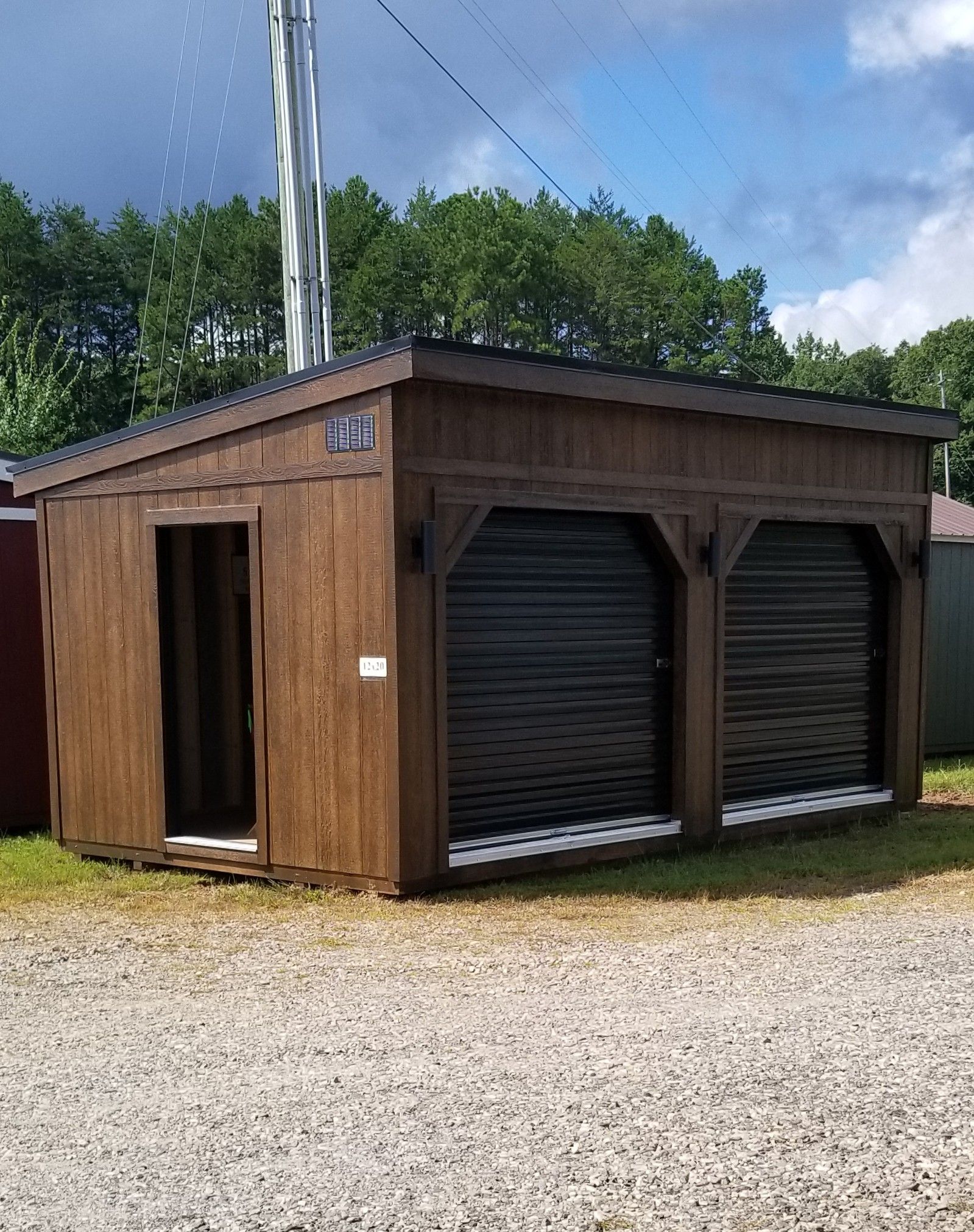 12×20 Modern Garage (60445)