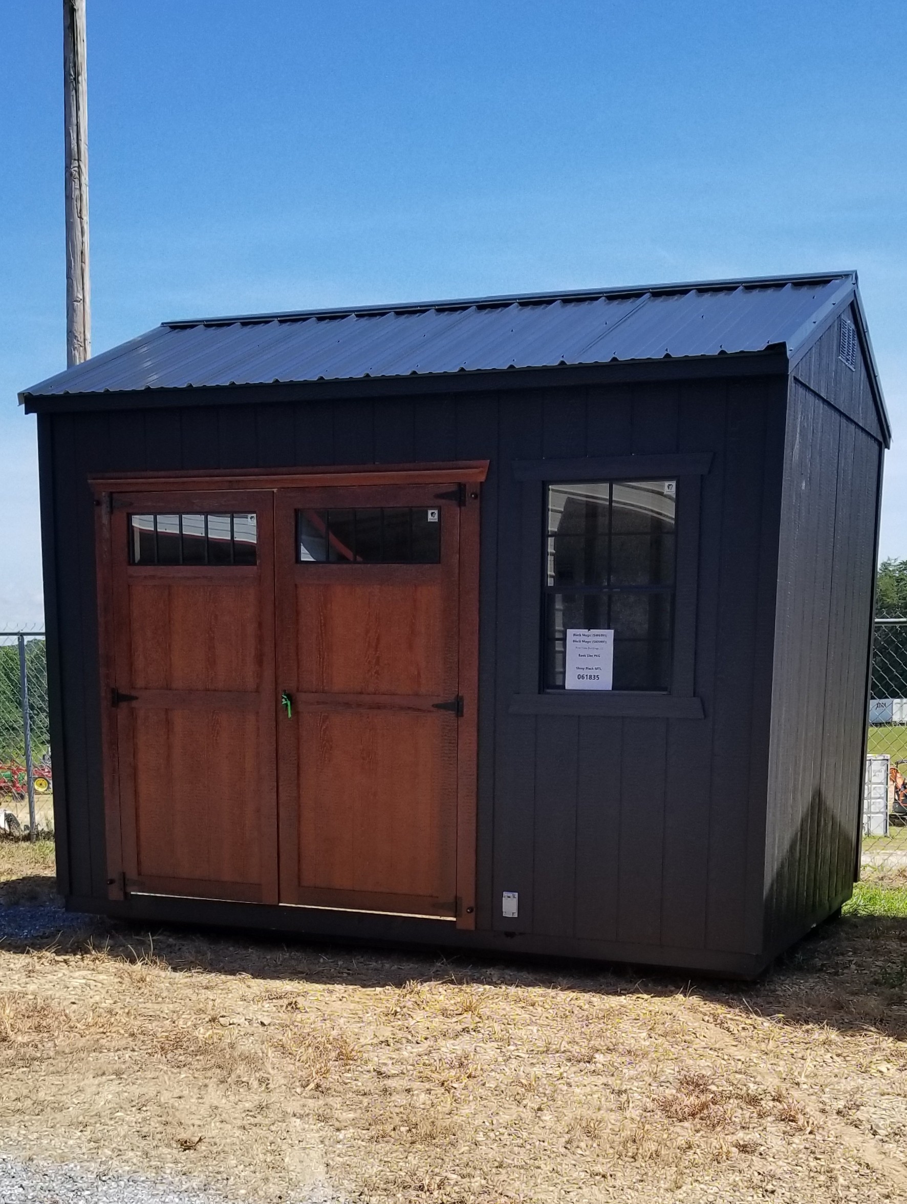 8×12 Side A-Frame Shed (61835)