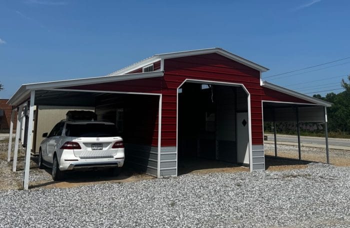 38x25x12x8 Horse Barn - Image 2