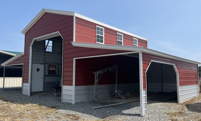 42x25x14x7 Horse Barn - Image 3